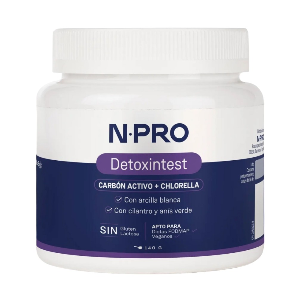 Comprar online NPRO DETOXINTEST 142 GR NATURAL PROBIOTICS - Coliseum