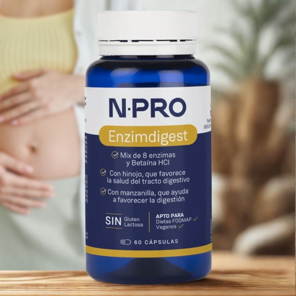 Comprar online NPRO ENZIMDIGEST 60 CAP NATURAL PROBIOTICS - Coliseum