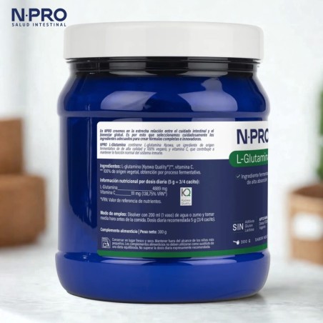 Comprar online NPRO L GLUTAMINA 350 GRS NATURAL PROBIOTICS - Coliseum