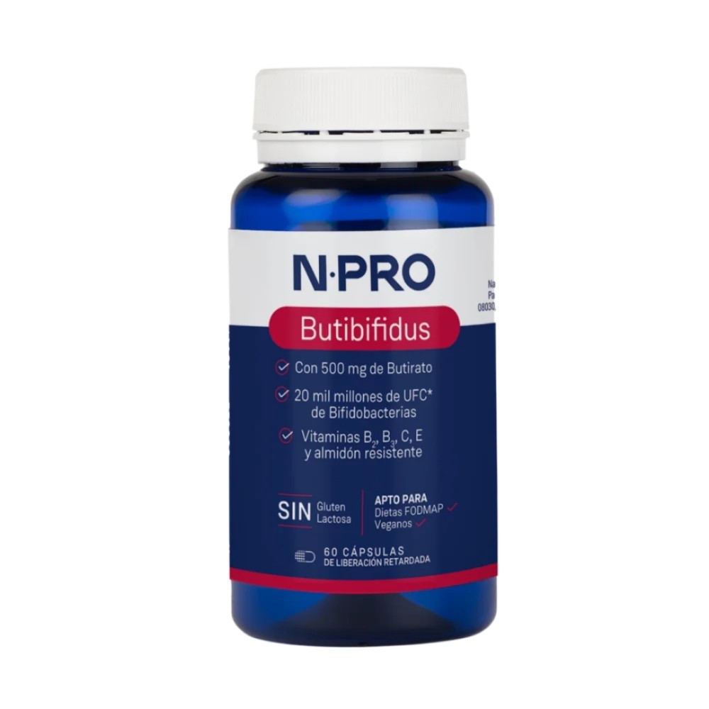 Comprar NPRO BUTIBIFIDUSBIOTA 60 CAP NATURAL PROBIOTICS online