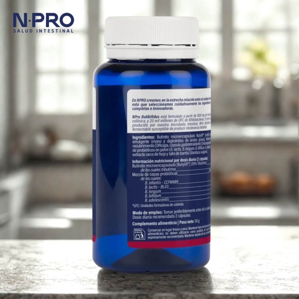 Comprar NPRO BUTIBIFIDUSBIOTA 60 CAP NATURAL PROBIOTICS online