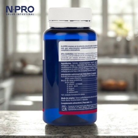 Comprar NPRO BUTIBIFIDUSBIOTA 60 CAP NATURAL PROBIOTICS online