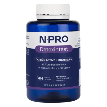 Comprar online NPRO DETOXINTEST 90 CAP NATURAL PROBIOTICS - Farmacia Coliseum