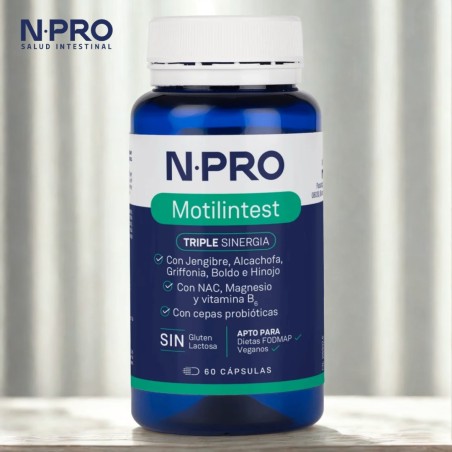Comprar online NPRO MOTILINTEST 60 CAP NATURAL PROBIOTICS - Farmacia Coliseum