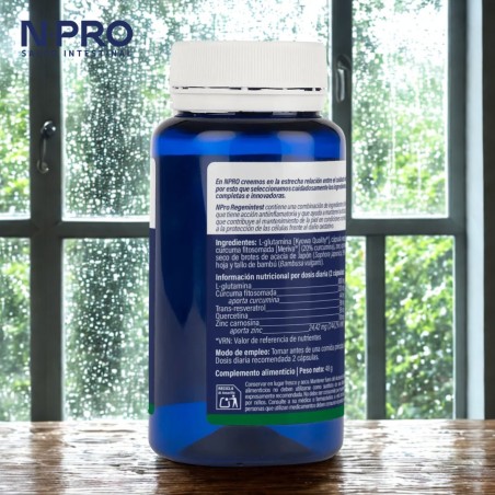 Comprar NPRO REGENINTEST 60 CAP NATURAL PROBIOTICS online - Coliseum