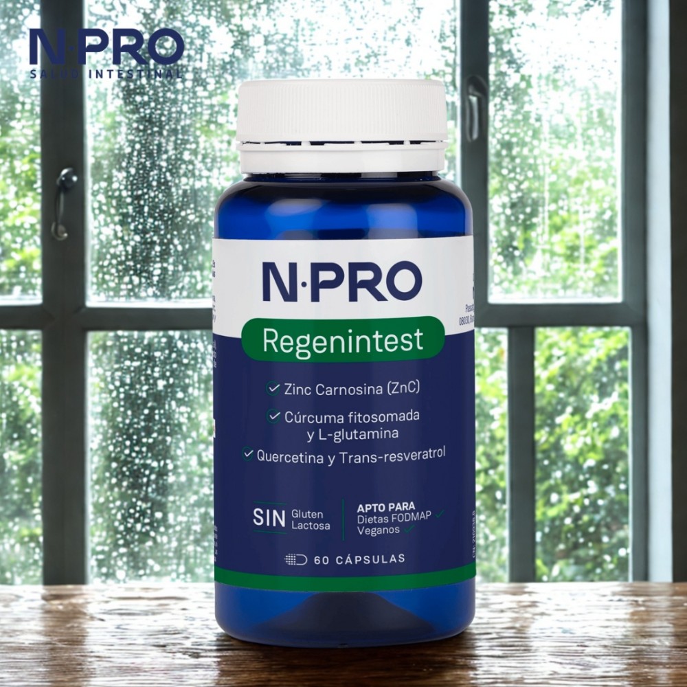 Comprar NPRO REGENINTEST 60 CAP NATURAL PROBIOTICS online - Coliseum