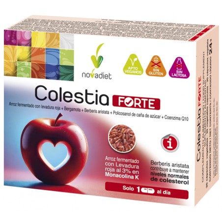 Comprar online COLESTIA FORTE 30 CAP NOVADIET - Farmacia Coliseum