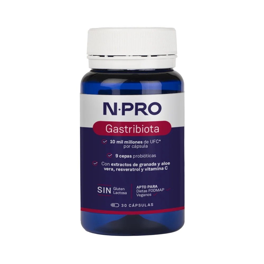 Comprar NPRO GASTRIBIOTA 30 CAP NATURAL PROBIOTICS online - Coliseum