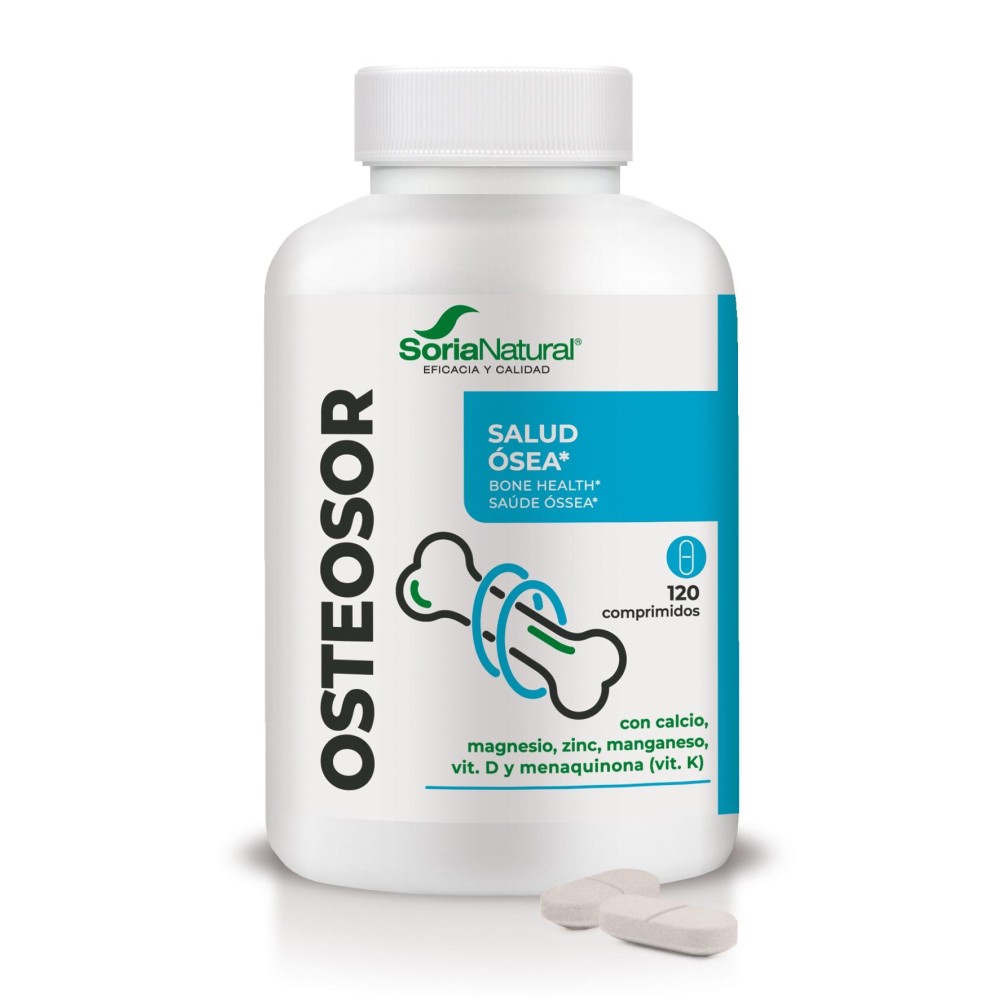 Comprar online OSTEOSOR 120 COMP SORIA NATURAL - Farmacia Coliseum