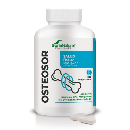 Comprar online OSTEOSOR 120 COMP SORIA NATURAL - Farmacia Coliseum