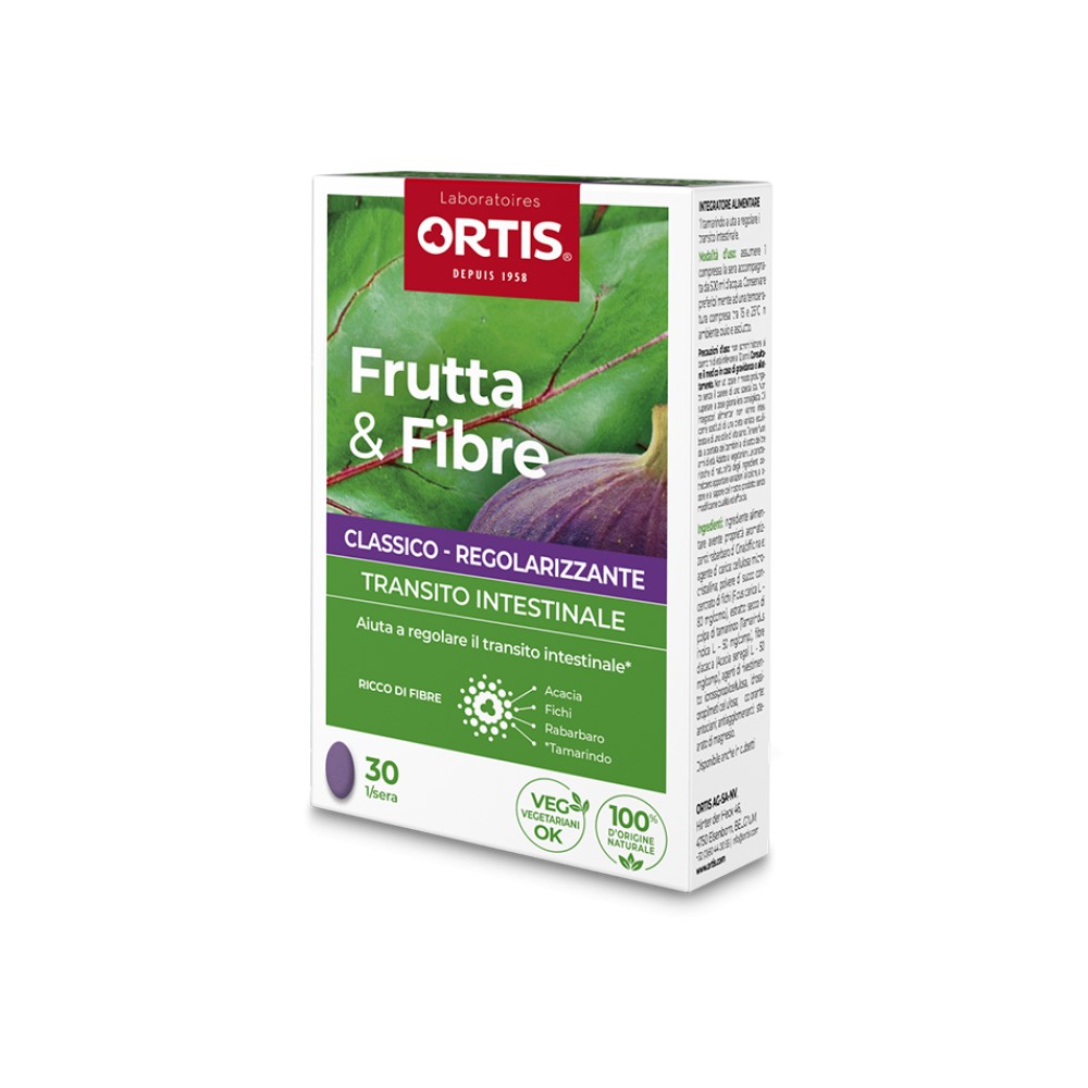 Comprar FRUTAS Y FIBRAS 30 COMP ORTIS  online - Farmacia Coliseum
