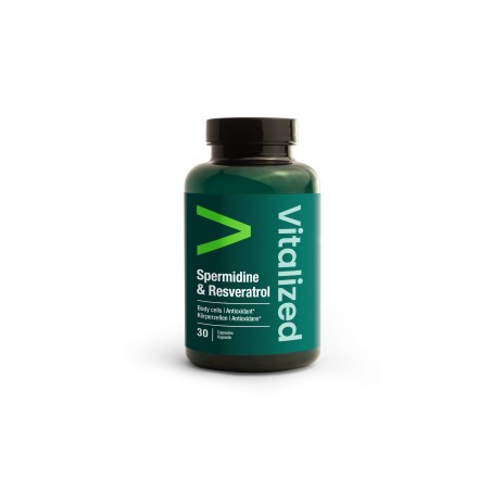 Comprar SPERMIDINE & RESVERATROL 30 CAP VITALIZED LIFE EXTENSION