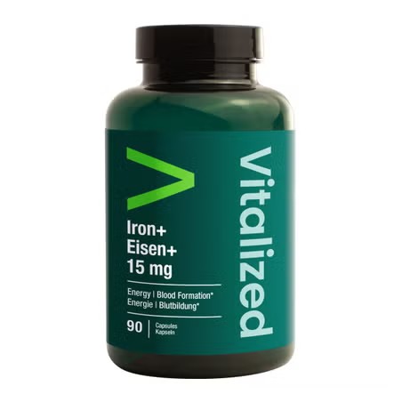 Comprar online IRON EISEN 15 MG 90 CAP VITALIZED LIFE EXTENSION
