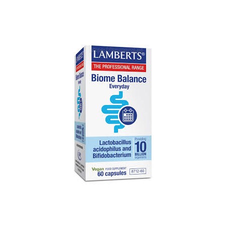Comprar BIOME BALANCE EVERYDAY 60 CAP LAMBERTS online - Coliseum