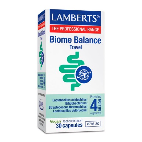Comprar BIOME BALANCE TRAVEL 30 CAP LAMBERTS online - Coliseum