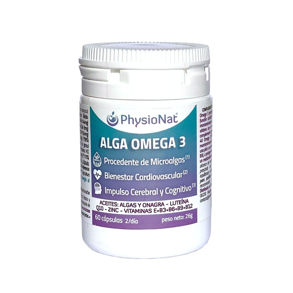 Comprar online ALGA OMEGA 3 60 CAP PHYSIONAT - Farmacia Coliseum