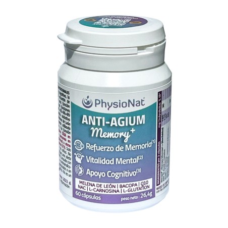 Comprar online ANTI AGIUM MEMORY CAP PHYSIONAT - Farmacia Coliseum