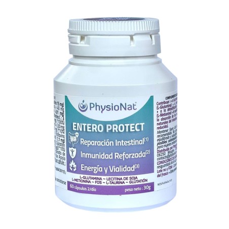 Comprar online ENTERO PROTECT 60 CAP PHYSIONAT - Farmacia Coliseum