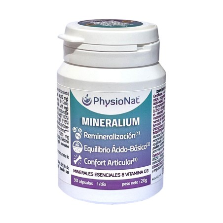 Comprar MINERALIUM 30 CAP PHYSIONAT online - Farmacia Coliseum