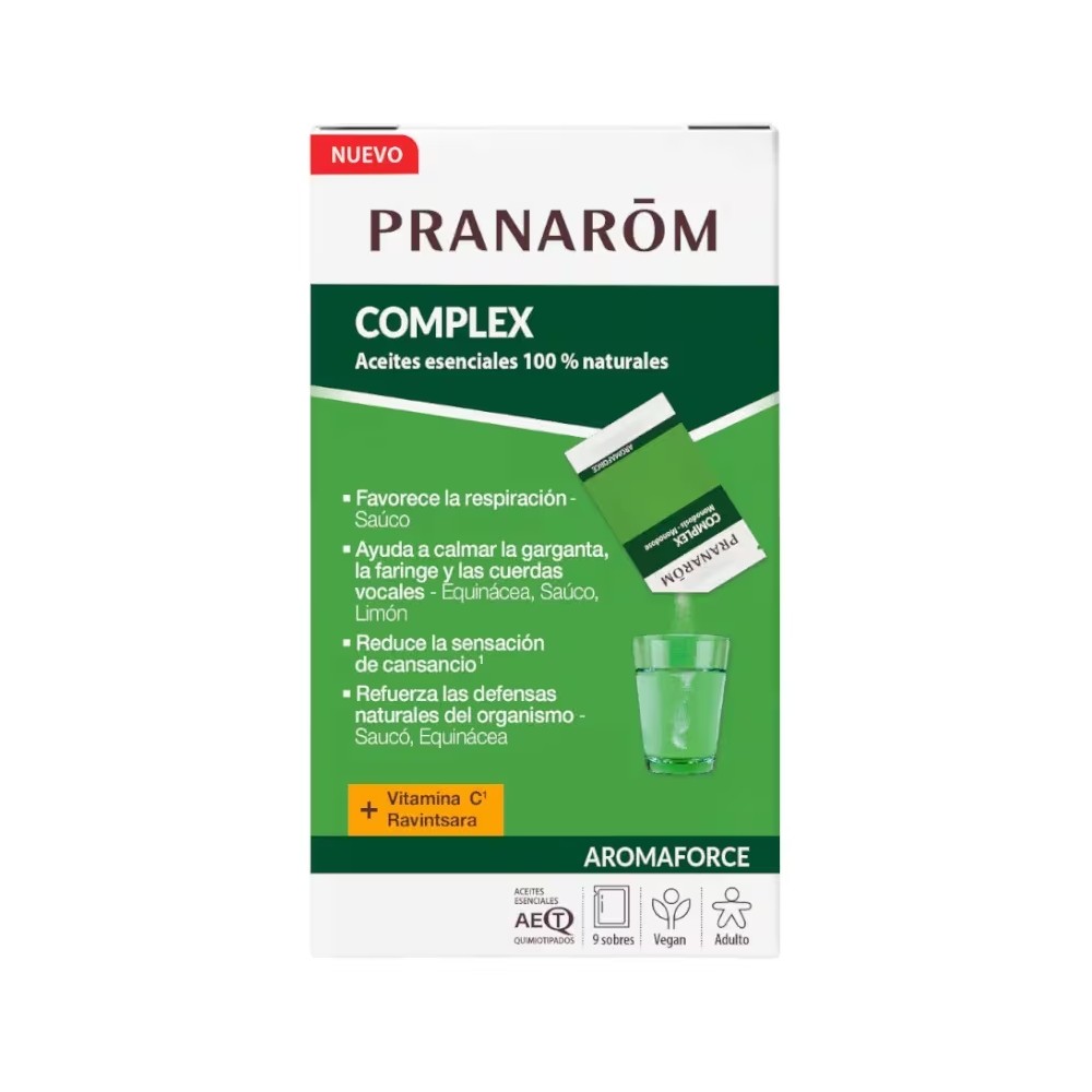 Comprar online AROMAFORCE COMPLEX 9 SOBRES PRANAROM - Coliseum