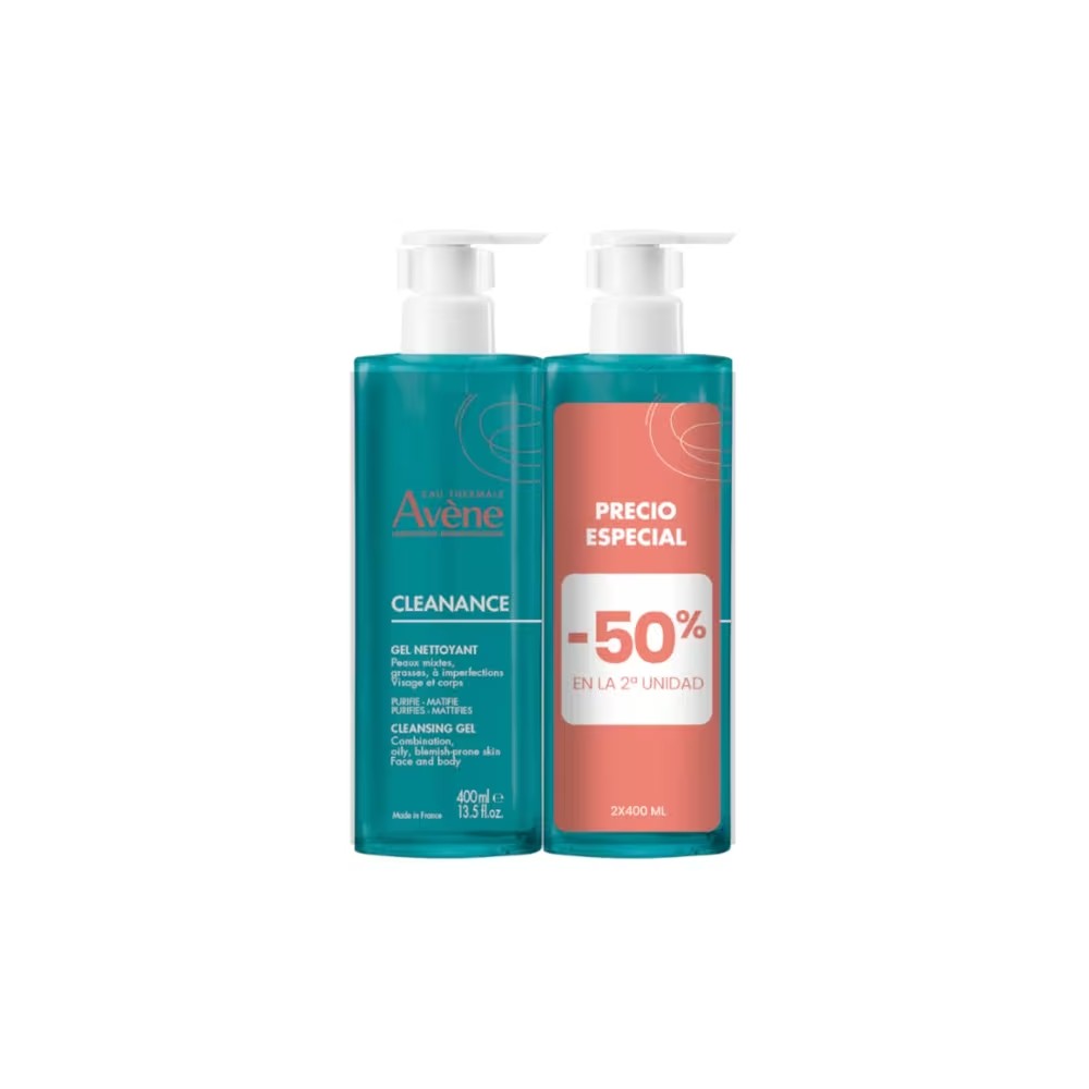 Comprar online AVENE DUPLO CLEANACE GEL LIMPIADOR 400ML - Coliseum