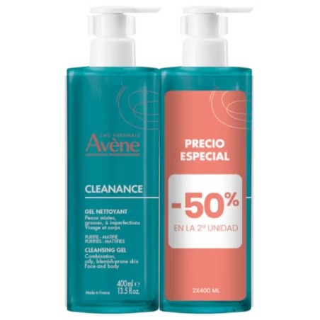 Comprar online AVENE DUPLO CLEANACE GEL LIMPIADOR 400ML - Coliseum