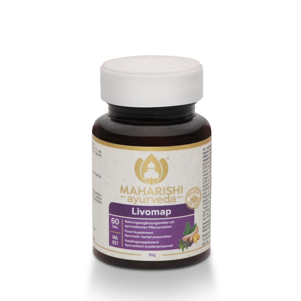Comprar online LIVOMAP 60 COMP MAHARISHI AYURVEDA INDIAVEDA