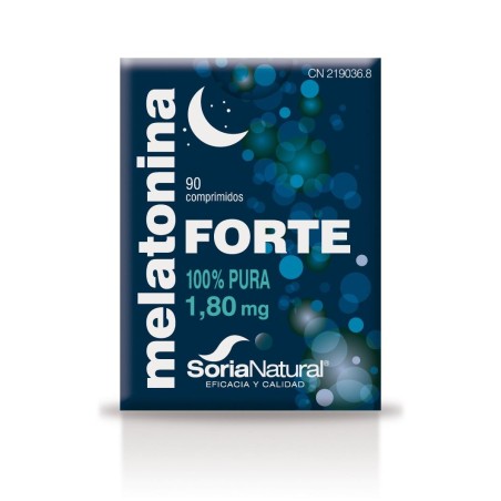 Comprar MELATONINA FORTE MELATONINA 1,8 MG 90COMP SORIA NATURAL online