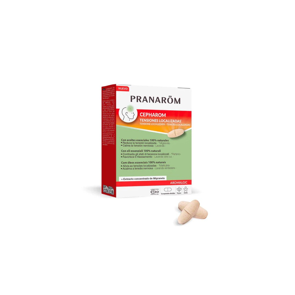 Comprar online AROMALGIC CEPHAROM 8 COMP PRANAROM - Farmacia Coliseum