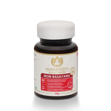 Comprar online IRON RASAYANA 60 COMP MAHARISHI AYURVEDA INDIAVEDA