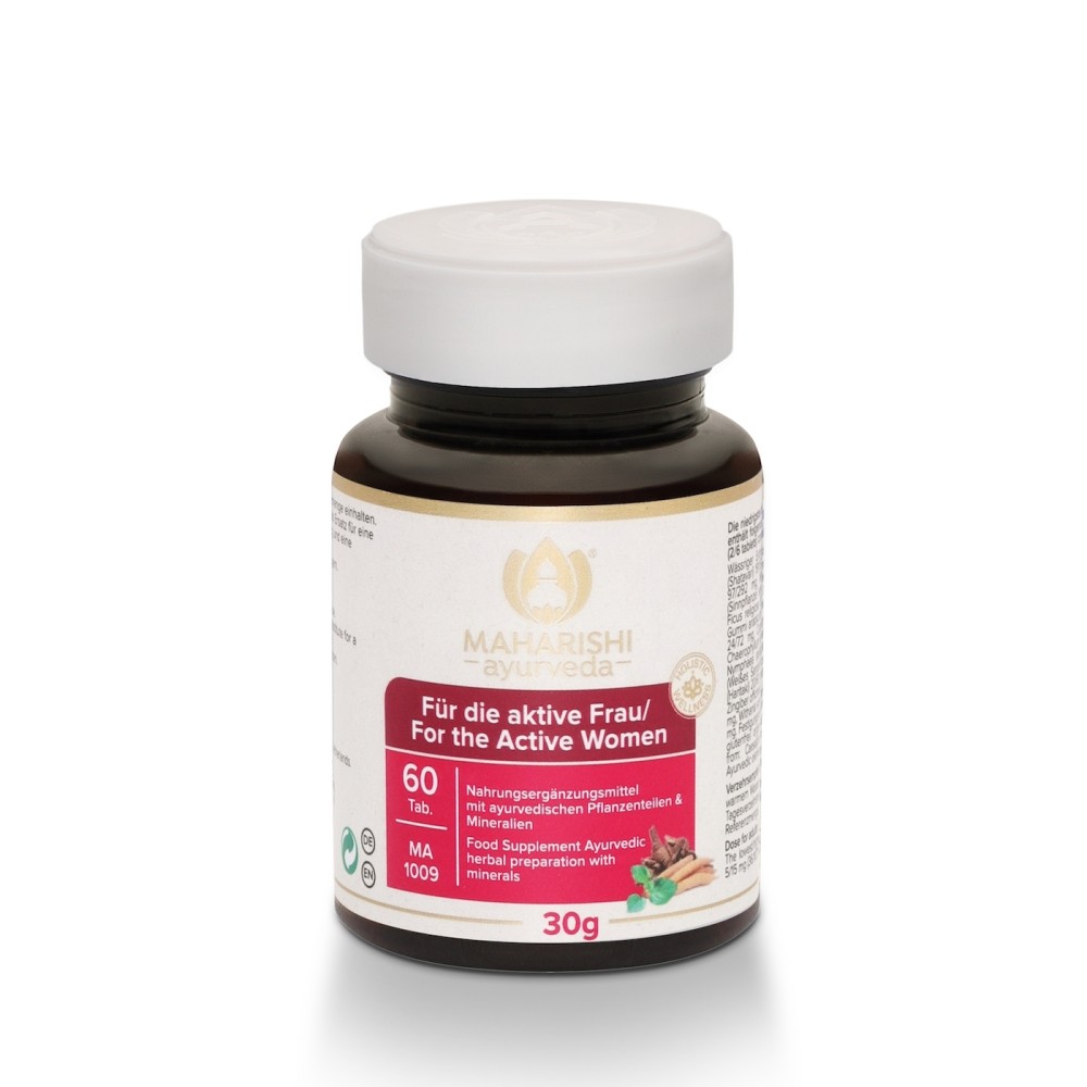 Comprar FOR THE ACTIVE WOMAN 60 COMP MAHARISHI AYURVEDA INDIAVEDA