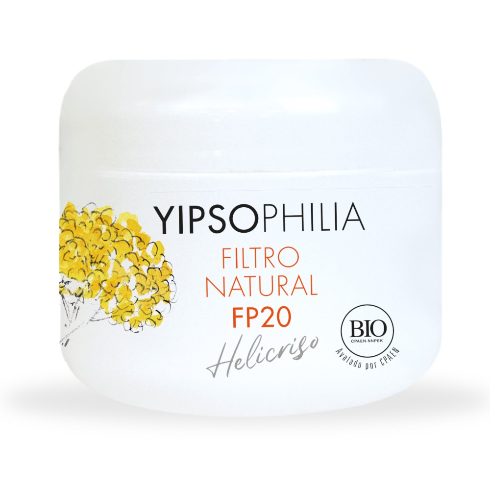 Comprar  YIPSOPHILIA BIO FILTRO NATURAL FP20 HELICRISO 30 ML