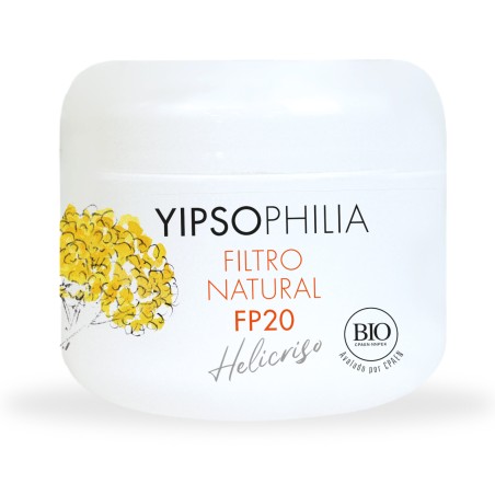 Comprar  YIPSOPHILIA BIO FILTRO NATURAL FP20 HELICRISO 30 ML