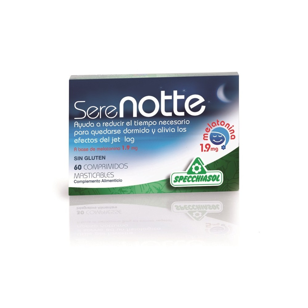 Comprar SERENOTTE(MELATONINA 1,9 MG) 60 COMP MASTICABLES SPECHIASOL