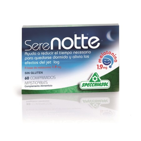 Comprar SERENOTTE(MELATONINA 1,9 MG) 60 COMP MASTICABLES SPECHIASOL
