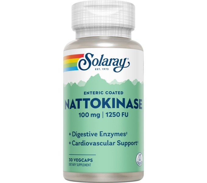 Comprar NATTOKINASE 100 MG 30 COMPRIMIDOS SOLARAY