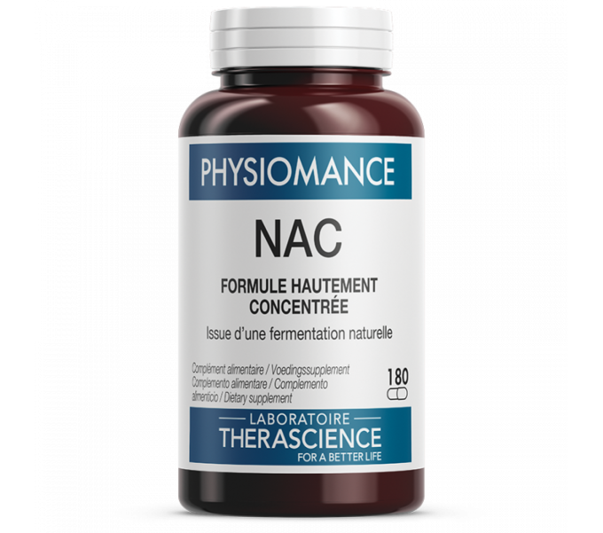 Comprar online NAC 180 CAPS PHYSIOMANCE THERASCIENCE