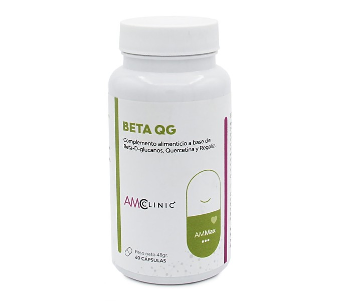 Comprar online BETA QG 60 CAP AMCLINIC - Farmacia Coliseum
