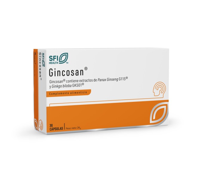 Comprar online GINCOSAN 30 CAP GINSANA SFI HEALTH- Farmacia Coliseum