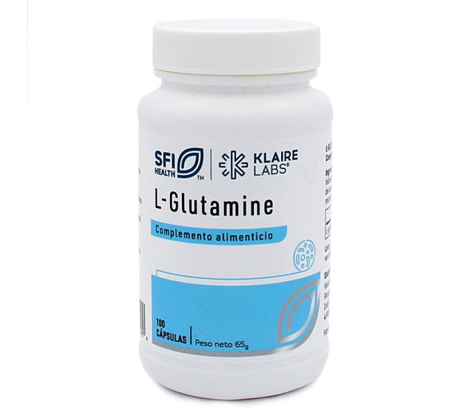 Comprar GLUTAMINA 500 MG 100 CAP SFI HEALTH KLAIRE LABS