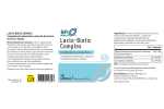 Comprar LACTOBIOTIC COMPLEX 100 CAP SFI HEALTH KLAIRE LABS