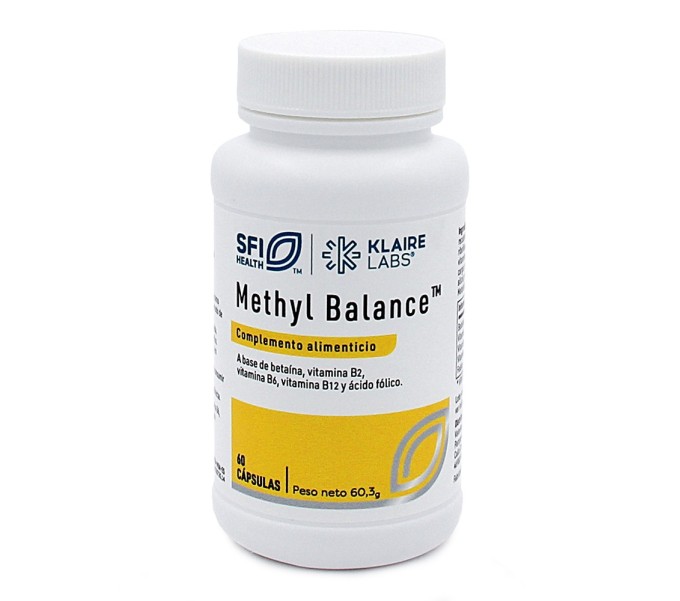 Comprar METHYL BALANCE 60 CAP KLAIRE ALB VALENTIA BIOLOGICS online - Farmacia Coliseum