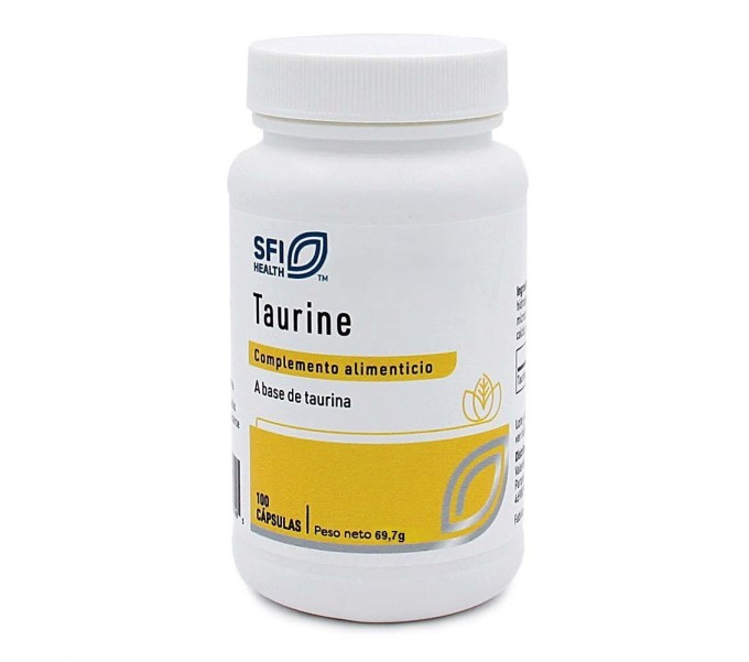 Comprar online TAURINA 500 MG 100 CAP SFI HEALTH KLAIRE LABS