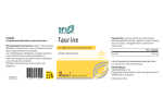 Comprar online TAURINA 500 MG 100 CAP SFI HEALTH KLAIRE LABS
