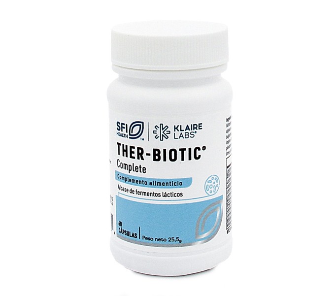Comprar THER BIOTIC COMPLETE 120 CAPSULAS SFI HEALTH KLAIRE LABS
