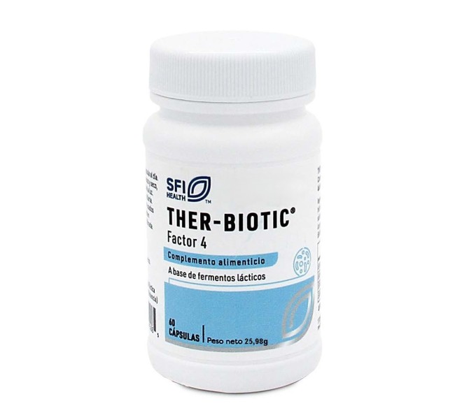 Comprar online THER BIOTIC FACTOR 4 60 CAP SFI HEALTH KLAIRE LABS - Coliseum