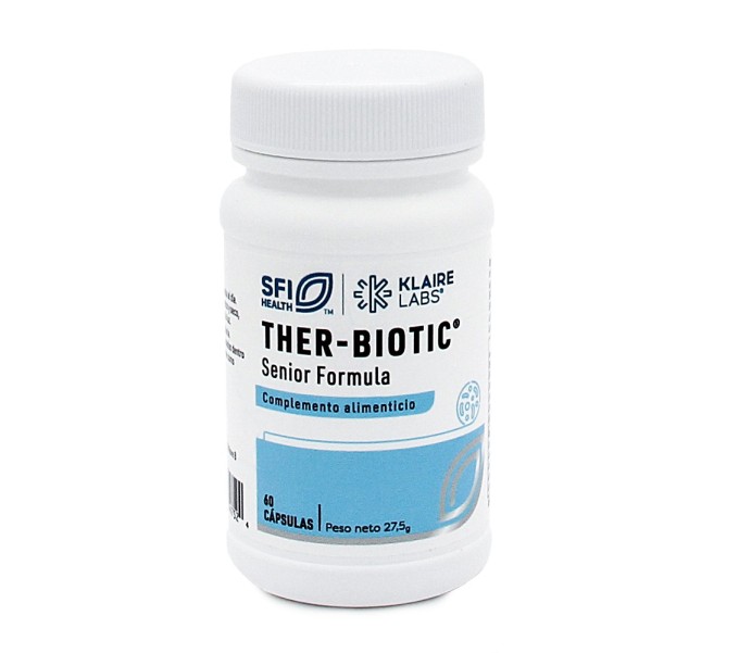 Comprar online THER BIOTIC SENIOR FORMULA 60 CAP SFI HEALTH KLAIRE LABS- Coliseum