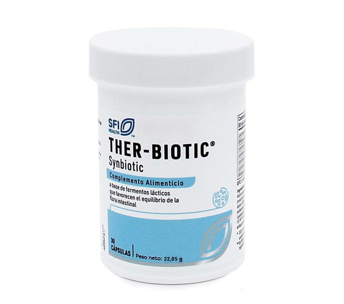 Comprar THER BIOTIC SYNBIOTIC 30 CAP SFI HEALTH KLAIRE LABS
