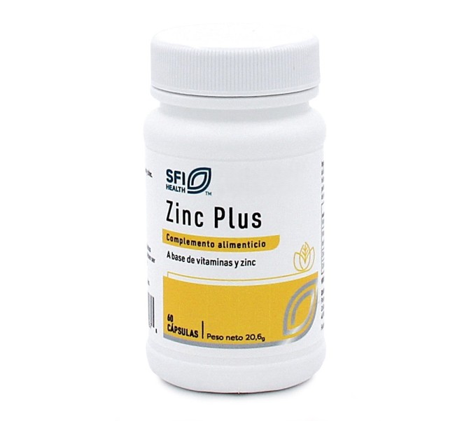 Comprar online ZINC PLUS 60 CAP SFI HEALTH KLAIRE LABS - Coliseum