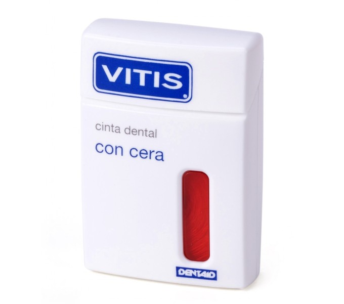 Comprar CINTA DENTAL CON CERA 50 M VITIS online - Farmacia Coliseum